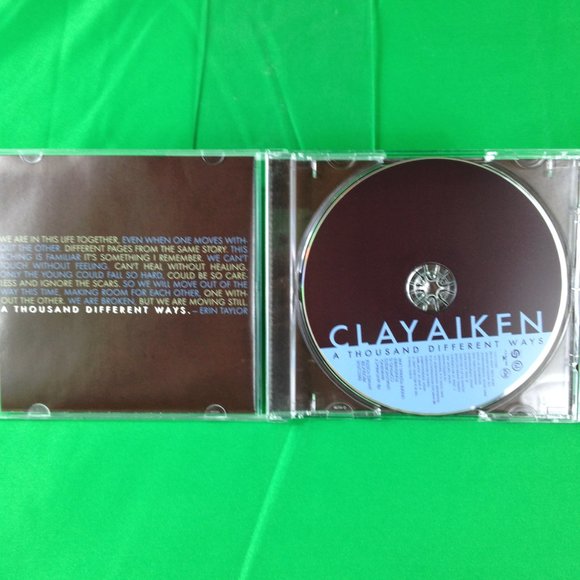 Clay Aiken - 2006 - A Thousand Different Ways - CD - Used - Picture 3 of 3